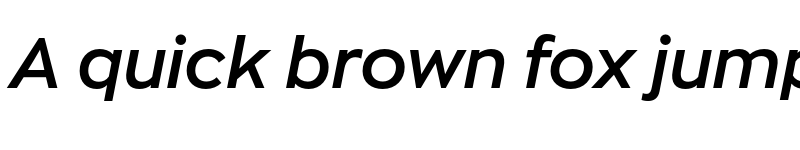 Preview of FONTSPRING DEMO - Zona Pro Semibold Italic font