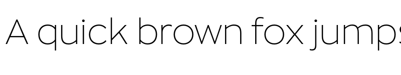 Preview of FONTSPRING DEMO - Zona Pro Thin Regular font