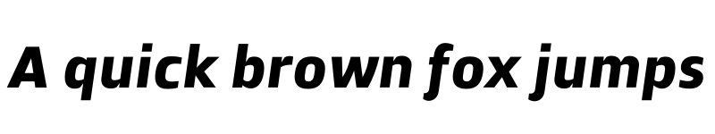 Preview of FONTSPRING DEMO - Zosimo Cyr Black Italic font