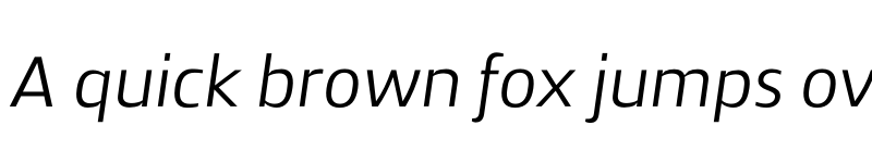 Preview of FONTSPRING DEMO - Zosimo Cyr Light Italic font