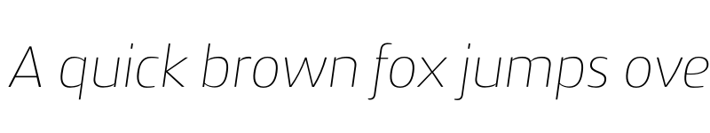 Preview of FONTSPRING DEMO - Zosimo Cyr Thin Italic font