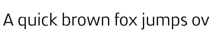 Preview of FONTSPRING DEMO - Zosimo Pro Light Regular font