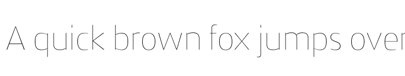 Preview of FONTSPRING DEMO - Zosimo Pro UltraThin Regular font