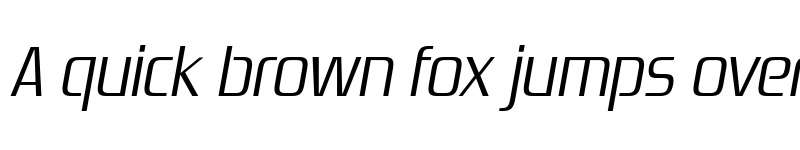 Preview of FONTSPRING DEMO - Zrnic Lt Italic font