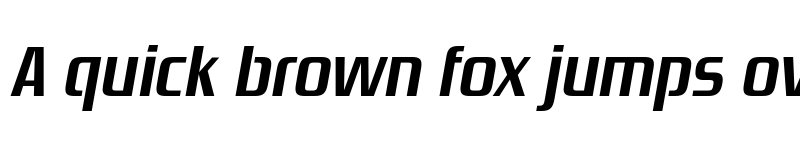 Preview of FONTSPRING DEMO - Zrnic Rg Bold Italic font