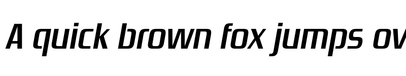 Preview of FONTSPRING DEMO - Zrnic Sb Italic font