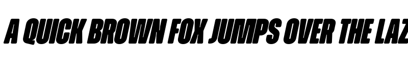 Preview of FONTSPRING DEMO - Zuume Soft Black Italic font