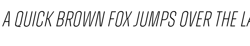 Preview of FONTSPRING DEMO - Zuume Soft ExtraLight Italic font
