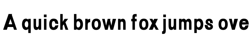 Preview of Fonzy Bold font