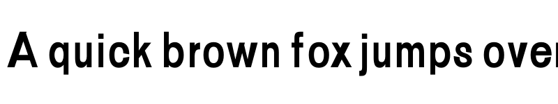 Preview of Fonzy Regular font