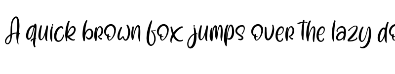 Preview of For My Children Barara Regular font