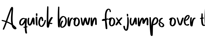 Preview of For You Regular font