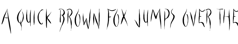 Preview of Forbid Nothing Regular font