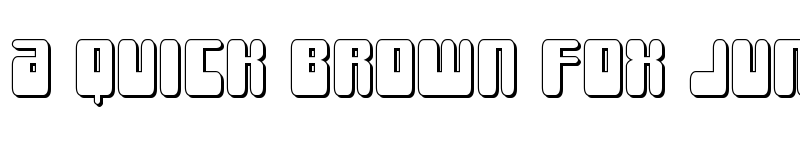 Preview of Force Majeure 3D Regular font