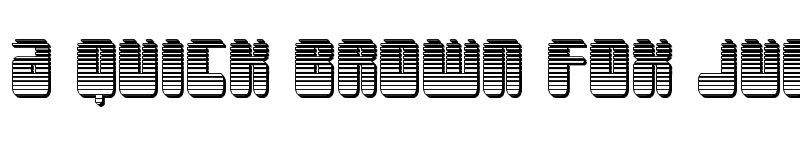 Preview of Force Majeure Chrome Regular font