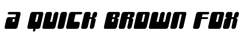 Preview of Force Majeure Expanded Italic Expanded Italic font