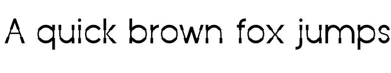 Preview of Force One Regular font