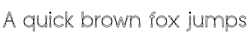 Preview of Force Regular font