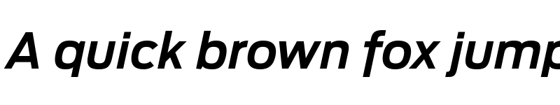 Preview of Ford Antenna Semibold Italic font