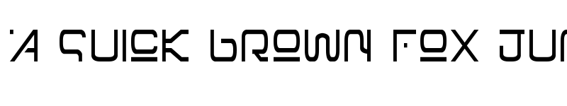Preview of Foreign Alien Condensed Condensed font