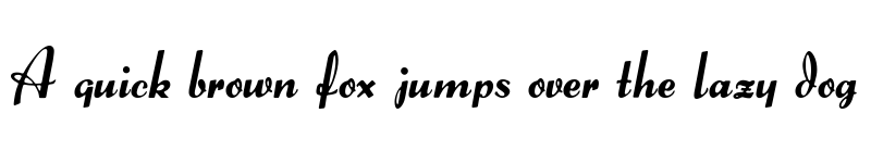 Preview of Forelle Regular font