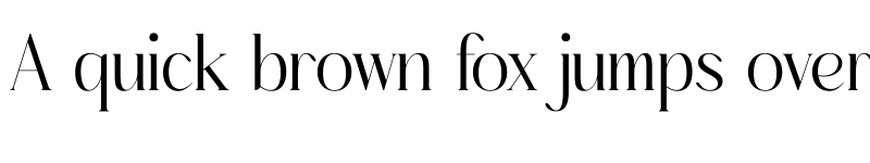 Preview of Foresta Monesta Serif Regular font