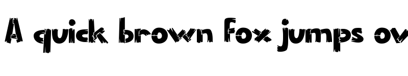 Preview of FORESTANA Regular font