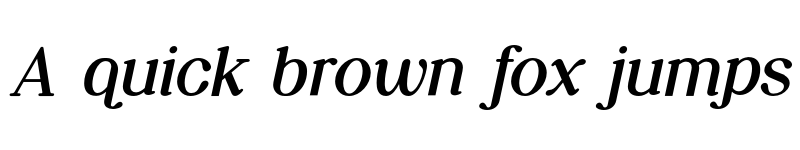Preview of Forestyland SemiBold Italic font