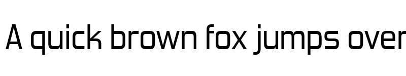 Preview of Forgotten Futurist Regular font