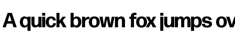 Preview of Forma DJR Banner Bold font