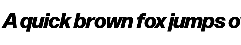 Preview of Forma DJR Banner Extra Bold Italic font