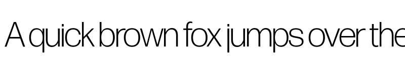 Preview of Forma DJR Banner Light font