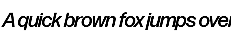 Preview of Forma DJR Banner Medium Italic font