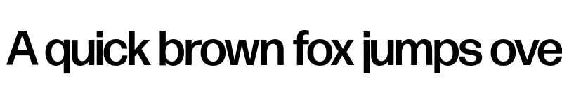 Preview of Forma DJR Banner Medium font