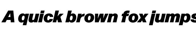 Preview of Forma DJR Deck Black Italic font