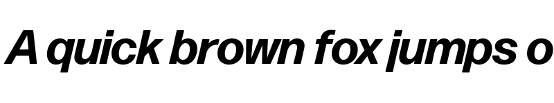 Preview of Forma DJR Deck Bold Italic font