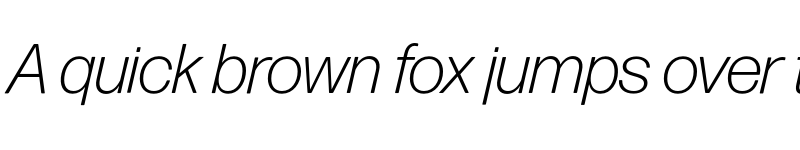 Preview of Forma DJR Deck Light Italic font