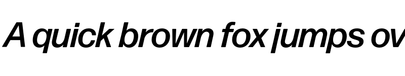 Preview of Forma DJR Deck Medium Italic font