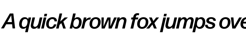 Preview of Forma DJR Display Medium Italic font