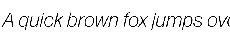 Preview of Forma DJR Micro Light Italic font