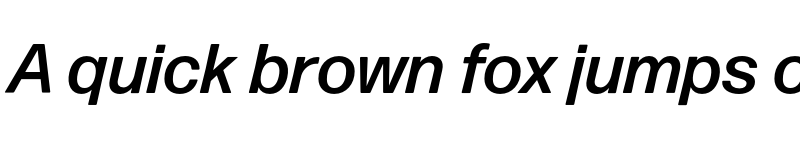 Preview of Forma DJR Micro Medium Italic font