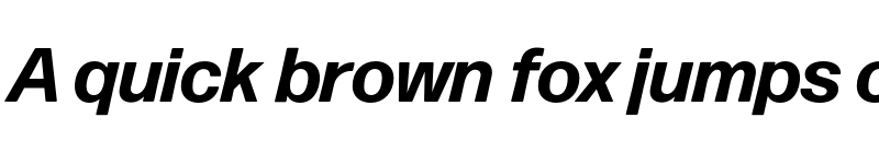 Preview of Forma DJR Text Bold Italic font