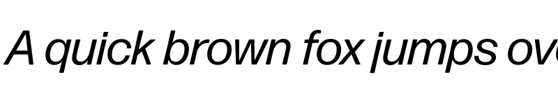 Preview of Forma DJR Text Italic font