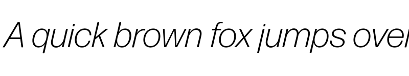 Preview of Forma DJR Text Light Italic font