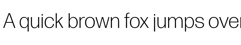 Preview of Forma DJR Text Light font