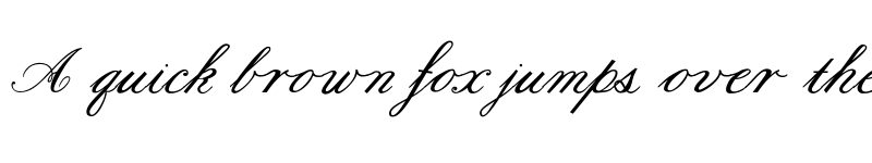 Preview of Formal Script Bold font