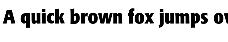 Preview of Formata-Condensed Bold font