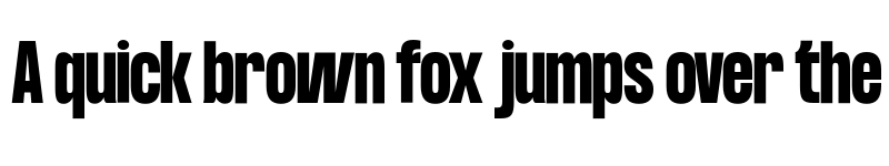 Preview of Formula Condensed Bold font