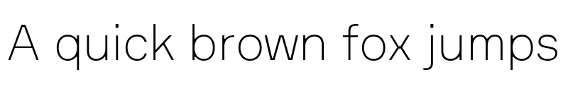 Preview of Formular ExtraLight font