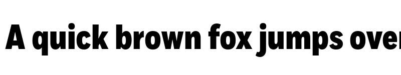 Preview of Fort Cond Extrabold font